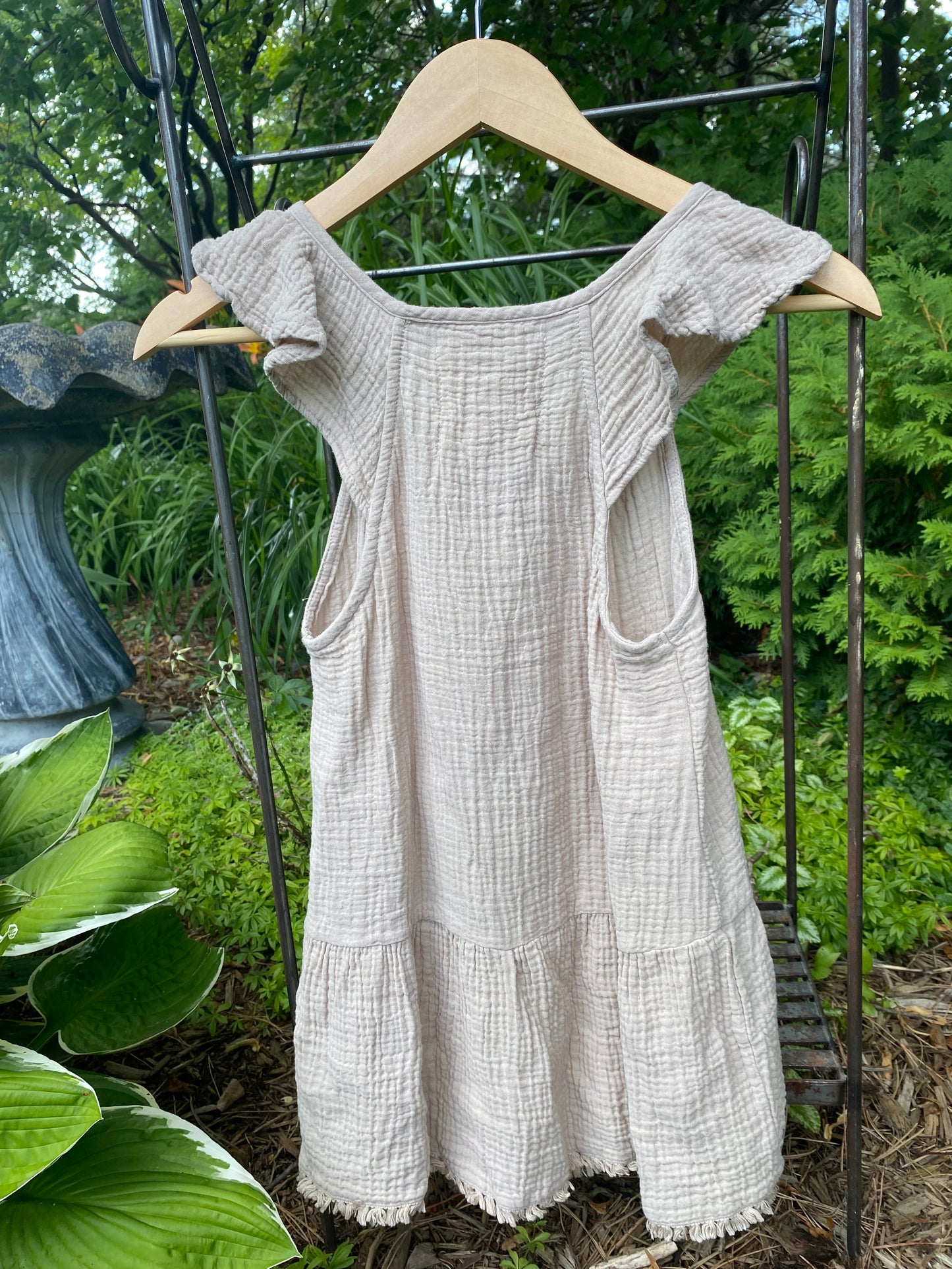 Vintage Prairie Lace Peasant Blouse