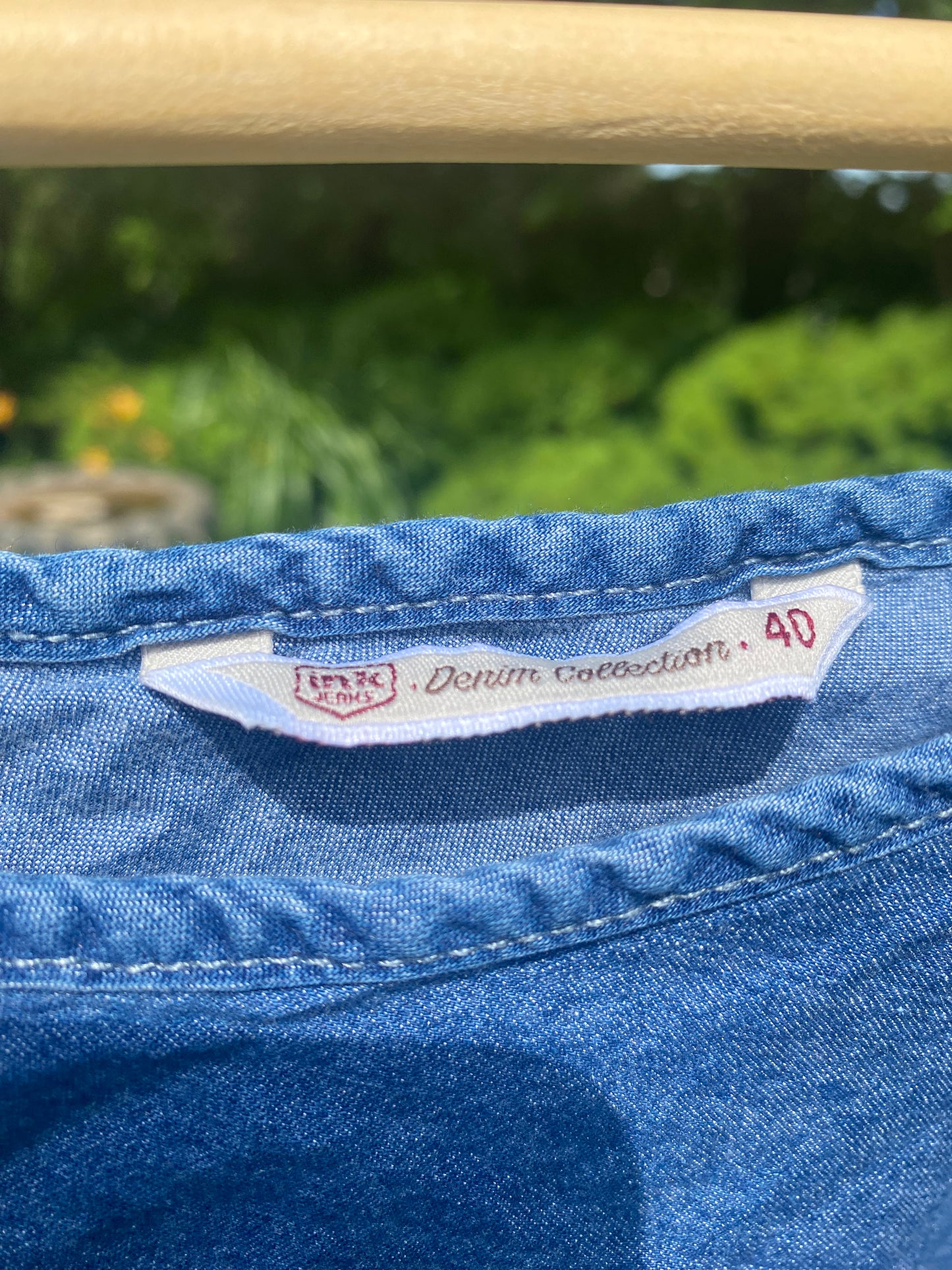 Vintage Indigo Tank Top – Minimalist Summer Cami